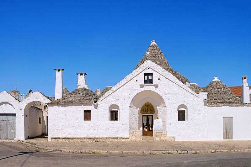 Trullo Sovrano in Alberobello Italien
