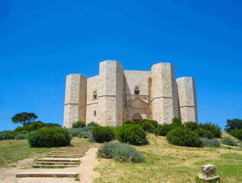 Außenarchitektur des Castel del Monte