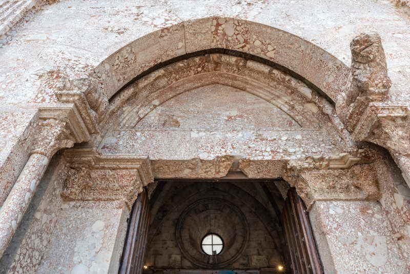 Haupteingang des Castel del Monte