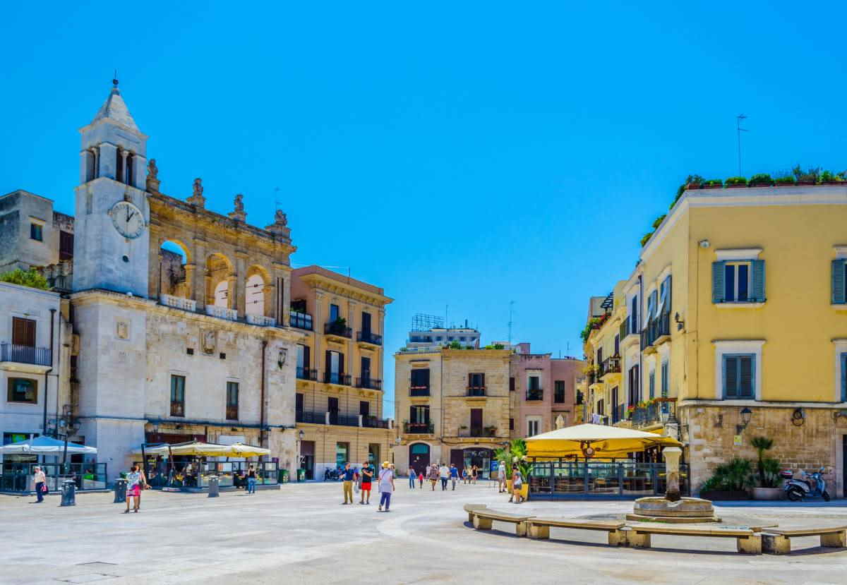 Palazzo del Sedile at Piazza Mercantile Bari