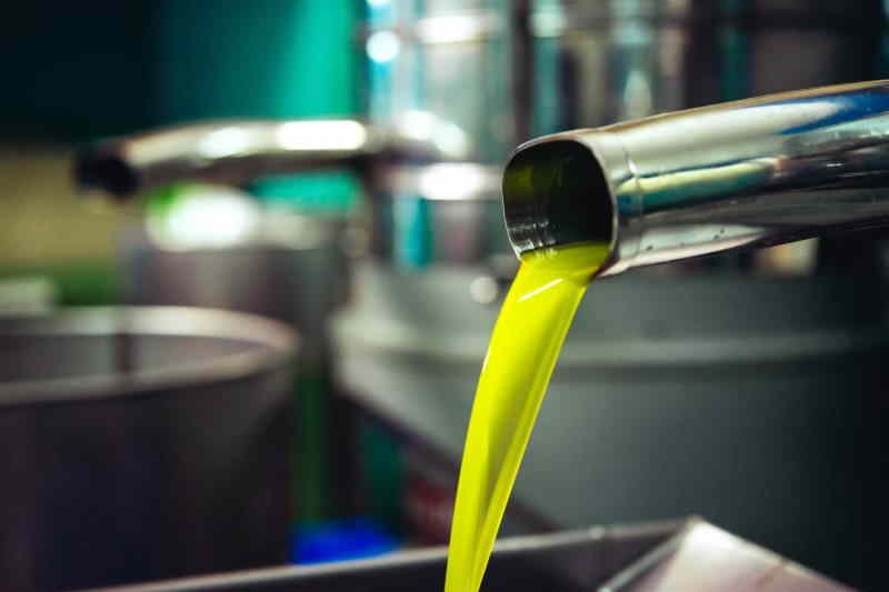 Extra virgin olive oil in Puglia Italy