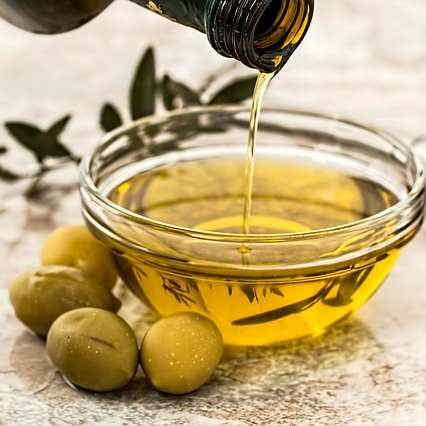 olive oil and olives