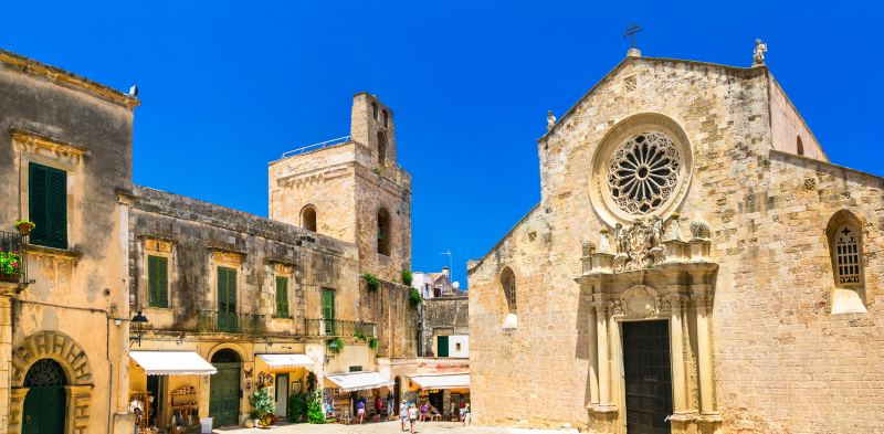 Fassade der Kathedrale von Otranto
